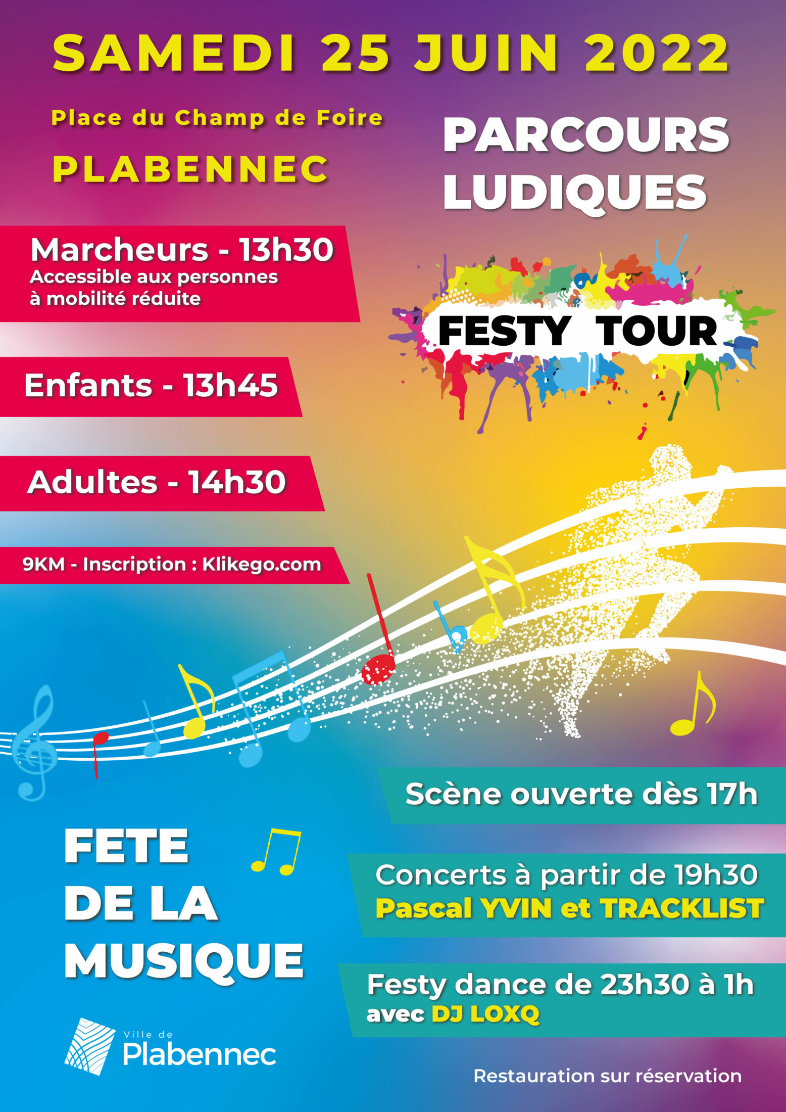 Samedi 25 juin 2022 : Festy Tour (Festy Plab) et Fête de la musique ...