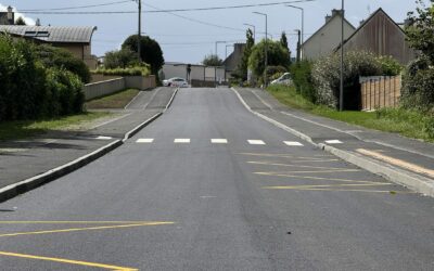 Les travaux entrepris dans le secteur de Callac s’achèvent, conformément au calendrier prévu
