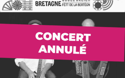 Fête de la Bretagne : le concert du 23 mai annulé
