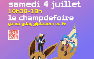 Gaming Day 2026 : entrez dans la partie, le samedi 4 juillet, de 10h30 à 19h, au Champ de Foire !