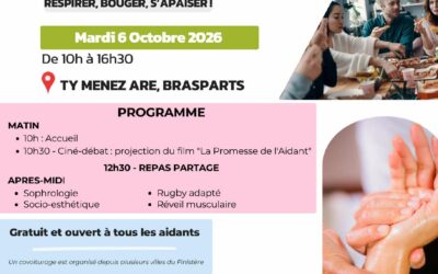Journée des aidants : un temps pour prendre soin de soi, le mardi 6 octobre 2026, à Brasparts