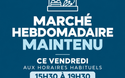 Le marché maintenu ce vendredi alors que l’intensité de la tempête Austen diminue